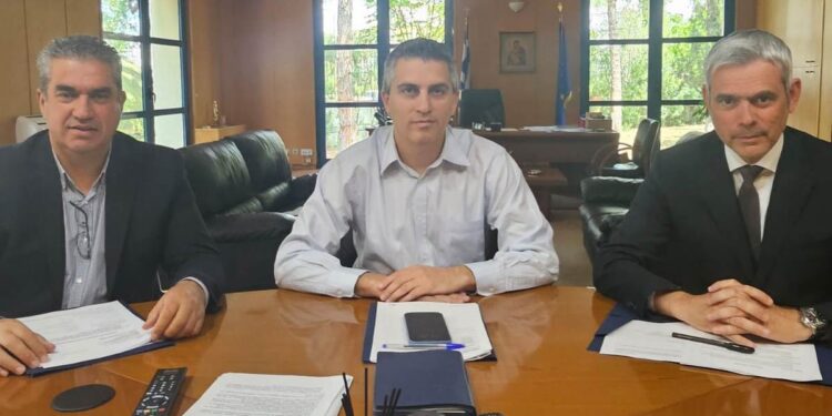 Εφ΄όλης της ύλης συνάντηση Καραγκούνη με Δήμα για την Αιτωλοακαρνανία-Ποια θέματα τέθηκαν σε κάθε δήμο