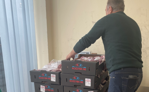 Διανομή Κοινωνικού Παντοπωλείου Αγρινίου