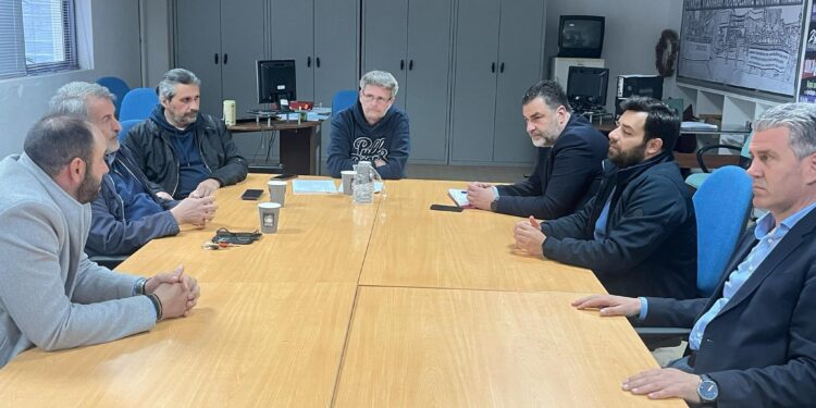 Συναντήσεις Σκιαδαρέση με εργαζομένους της Περιφέρειας