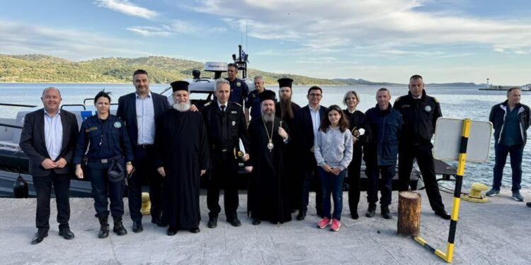 Αστακός: Αγιασμός νέου σκάφους του Λιμενικού Σώματος