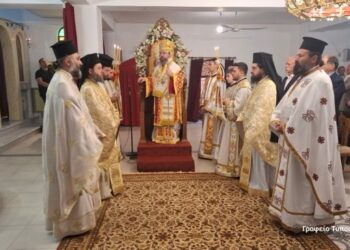 Η εορτή της Αγίας Μεγαλομάρτυρος Ειρήνης στο Αγρίνιο