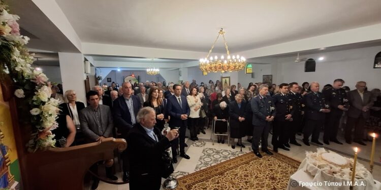 Αγρίνιο: Με λαμπρότητα ο εορτασμός της Αγίας Ειρήνης