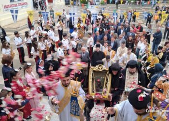 Αγρίνιο: Σε πανηγυρικό κλίμα η υποδοχή Ιεράς Εικόνας Παναγίας Σουμελά