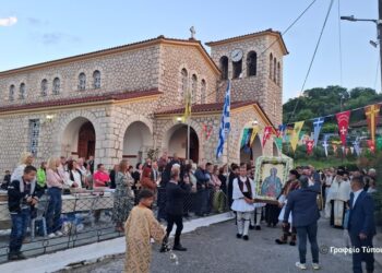 Με λαμπρότητα εόρτασε ο Ι.Ν της Αγίας Φωτεινής στη Γαβαλού Μακρυνείας την Κυριακή της Σαμαρείτιδος