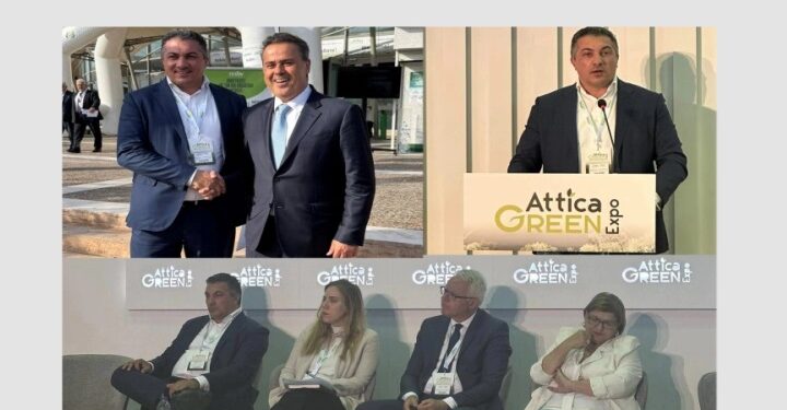 Ομιλητής ο Δήμαρχος, Αθ.Κασόλας στην «Attica Green Expo»-Συνάντηση με τον Υπουργό Περιβάλλοντος για έργα του Δήμου