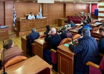 1η ενημερωτική συνάντηση εργασίας στην Π.Ε. Αιτωλοακαρνανίας με συλλόγους επαγγελματιών τεχνικών ειδικοτήτων