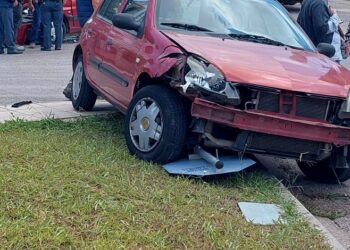 Αγρίνιο: Τροχαίο στη συμβολή των οδών Έλλης Λαμπέτη και Πανεπιστημίου