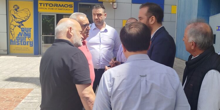 Θ.Μαυρομμάτης για έργα στο Παναιτωλικό: έχουμε βάλει στόχο να τελειώσουν τον Οκτώβριο