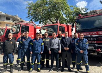 Επίσκεψη Παπαθανάση στην Διοίκηση της Π.Υ. Αιτωλοακαρνανίας και στις Π.Υ. Αγρινίου και Μεσολογγίου
