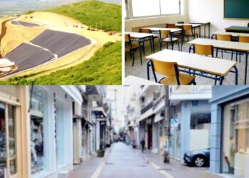 Δασκαλή: Ημίμετρα της δημοτικής αρχής – Οι τρεις παρεμβάσεις μας για Κτίρια Σχολείων, Εμπορικά Καταστήματα, Απορρίμματα 