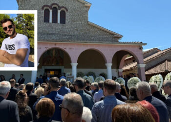 Βουβός πόνος στην κηδεία του 30χρονου Στέφανου που πνίγηκε στη Λευκάδα