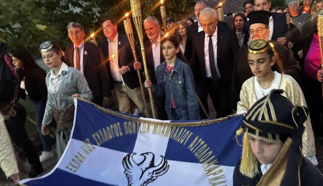 Εκδήλωση τιμής και μνήμης για τη Γενοκτονία των Ποντίων στο Μπαμπαλιό από τον Δήμο Αμφιλοχίας