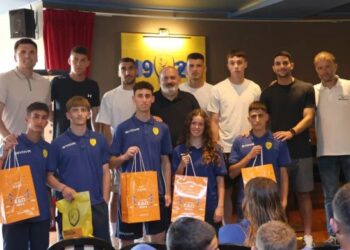 Συνάντηση ποδοσφαιριστών της ΠΑΕ Παναιτωλικός με τα Τμήματα Υποδομής και βραβεύσεις