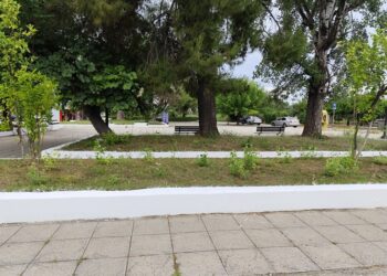 Παρεμβάσεις στην πλατεία Αγίου Ιωάννη Ρηγανά Αγρινίου