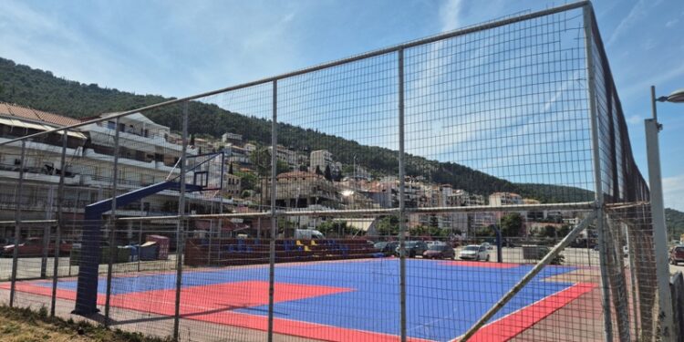 Κλειστό από σήμερα το γήπεδο μπάσκετ στο λιμάνι Αμφιλοχίας λόγω εργασιών