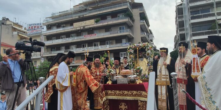 Με τις δέουσες τιμές το Αγρίνιο γιόρτασε τον Πολιούχο του, Αγιο Χριστόφορο