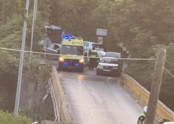Τροχαίο με τραυματισμό στην γέφυρα της Αβόρανης