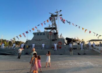 Ναυτική Εβδομάδα Μεσολογγίου: Επισκέψιμα από το κοινό τα πλοία και τα περίπτερα του Πολεμικού Ναυτικού