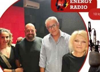 Η ερασιτεχνική θεατρική ομάδα της Γυμναστικής Εταιρείας Αγρινίου στον Energy 94.2