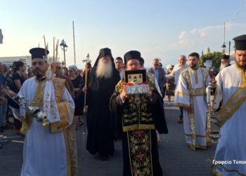 Η Βόνιτσα με λαμπρότητα υποδέχθηκε τηνΤιμία Κάρα Αγίου Δαυίδ του εν Ευβοία