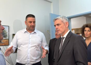 Στο Μεσολόγγι ο Υφυπουργός Εργασίας, Κώστας Καραγκούνης-Συνάντηση με Μαυρομμάτη