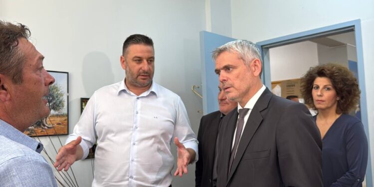 Στο Μεσολόγγι ο Υφυπουργός Εργασίας, Κώστας Καραγκούνης-Συνάντηση με Μαυρομμάτη