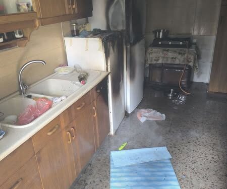 Αιτωλ/νία: Μεγάλες καταστροφές σε σπίτι από φωτιά