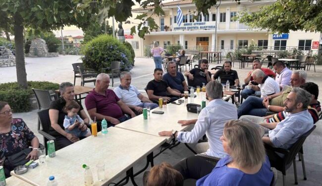 Επίσκεψη Πιστιόλα στη Μακρυνεία