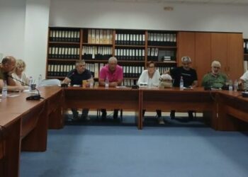 Σύσκεψη Προέδρων Μακρυνείας, Αρακύνθου και Αγγελοκάστρου στη Γαβαλού