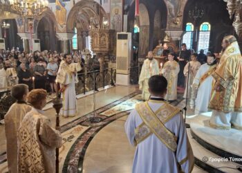 Αγρίνιο: Με λαμπρότητα εορτάσθηκε η μεγάλη δεσποτική εορτή της Πεντηκοστής