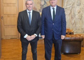Συνάντηση Κώστα Καραγκούνη με τον Υπουργό Κωνσταντίνο Τσιάρα
