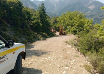 Σε εξέλιξη τα έργα αγροτικής οδοποιίας στην Δημοτική Ενότητα Παρακαμπυλίων 