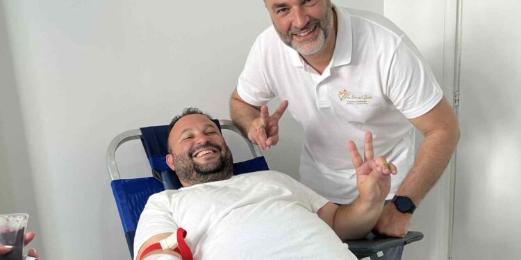 Εθελοντική αιμοδοσία της περιφερειακής παράταξης «Νέα Δυτική Ελλάδα»