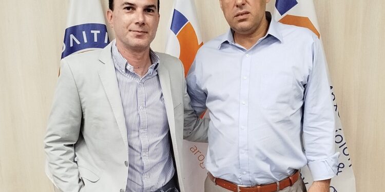 Συνάντηση Λ.Δημητρογιάννη με τον Υφ. Πολιτικής Προστασίας και Κλιματικής Κρίσης