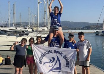 Νέα μεγάλη διάκριση για τον ΝΑ.Ο. Βόνιτσας στο Πανελλήνιο Πρωτάθλημα Optimist U13