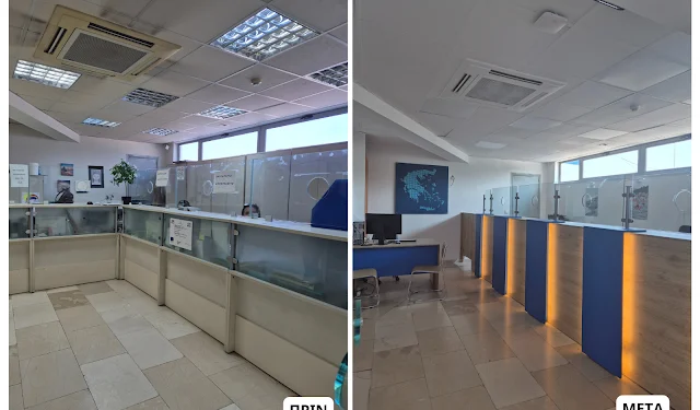 Aνακαινίστηκε το ΚΕΠ  Δήμου Αμφιλοχίας στο ισόγειο του Δημαρχείου