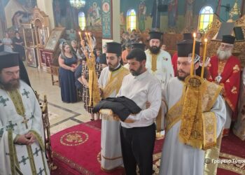 Θύαμος Αμφιλοχίας: Xειροτονήθηκε Διάκονος ο Δημήτριος Μουτσώκος