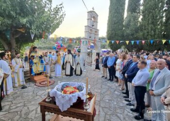 Λεπενού, Ιερό Παρεκκλήσιο Παναγίας Βλαχέρνας, Πανηγυρικός Εσπερινός