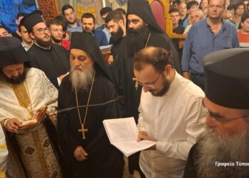 Ι.Μ. Αγίας Ελεούσης, Κουρά Μοναχού Ιγνατίου Γοργολίτσα μετά από πολλά χρόνια