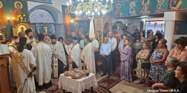 Η εορτή του Προφήτου Ηλιού στην Μητρόπολη Αιτωλίας και Ακαρνανίας