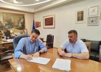 Υπογραφή Σύμβασης για την Ανάδειξη Πεζοπορικών Μονοπατιών στον Δήμο Αγρινίου