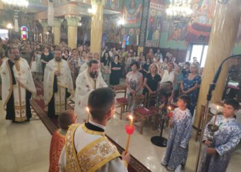 Εορτή της Μεγαλομάρτυρος Αγίας Παρασκευής στον Ι.Ν Αγίας Παρασκευής Αμφιλοχίας