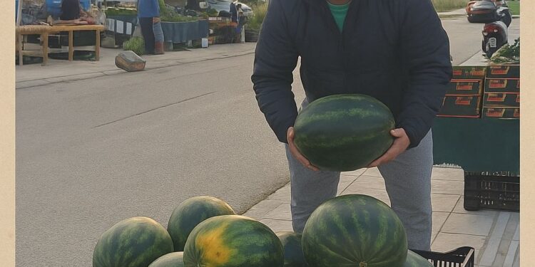 Βόνιτσα: Σε χαμηλά επίπεδα παραμένουν οι τιμές στα καρπούζια, ο καύσωνας όμως αυξάνει την ζήτηση