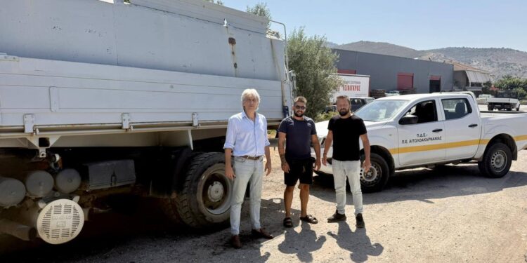 Σε ετοιμότητα βρίσκεται η Πολιτική Προστασία της ΠΕ Αιτωλοακαρνανίας με διασπορά 5 υδροφόρων σε όλο το Νομό