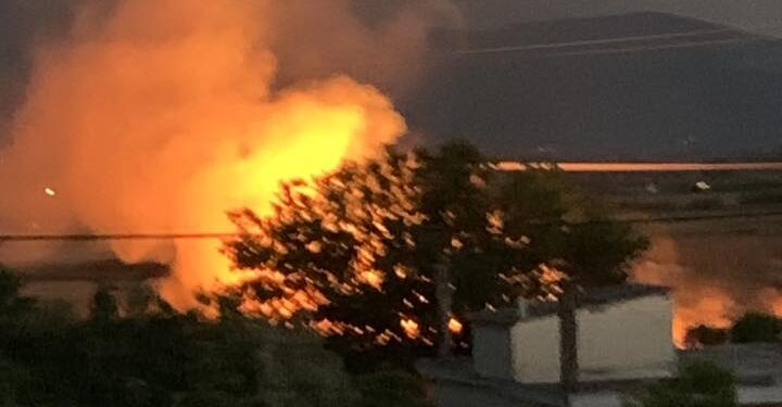 Αγρίνιο: Μεγάλη φωτιά στα Αη Βασιλιώτικα(βιντεο)