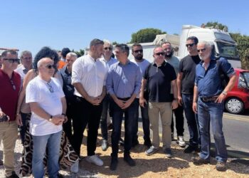 Χ. Δήμας: Αυτοψία στο έργο κατασκευής και αναβάθμισης της οδικής σύνδεσης Βόνιτσας – Λευκάδας