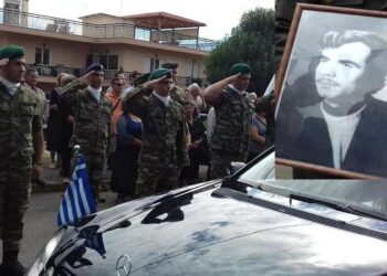 Επιμνημόσυνη δέηση στον Ιερό Ναό Αγίου Δημητρίου Παραβόλας, για τον ήρωα καταδρομέα της Κύπρου Αιμίλιο Μανιά