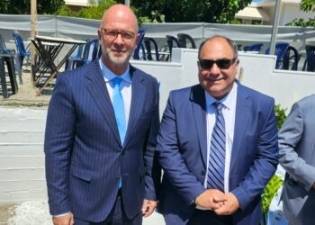 Ο Αντιπεριφερειάρχης Τάκης Παπαδόπουλος στην αναβίωση της Αδελφοποίησης Κερύνειας Αιγιαλείας – Κερύνειας Κύπρου