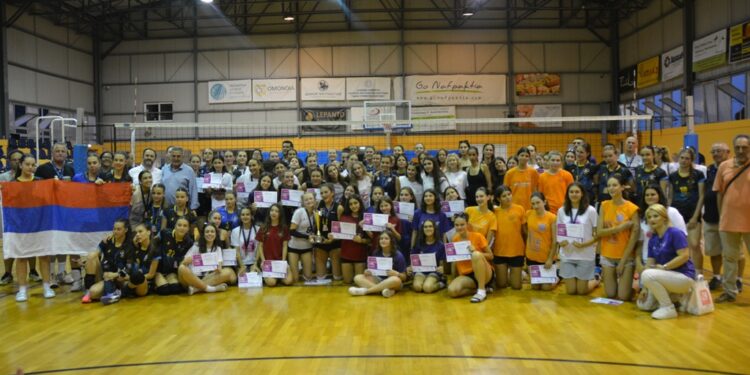Με επιτυχία το Διεθνές Τουρνουά Βόλεϊ Κορασίδων στη Ναύπακτο