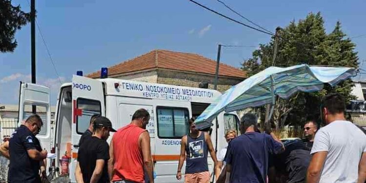 Σοβαρό τροχαίο στη Κατοχή Μεσολογγίου